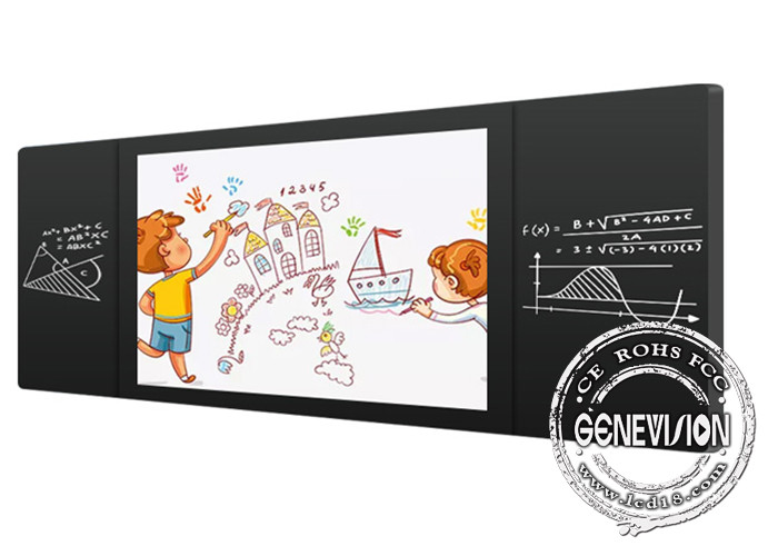  86&quot; Classroom Microphone Inbuilt LCD Touch Screen Whiteboard Manufactures