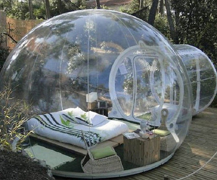 Single Tunnel Bubble Outwell Inflatable Tent Camping Family Stargazing