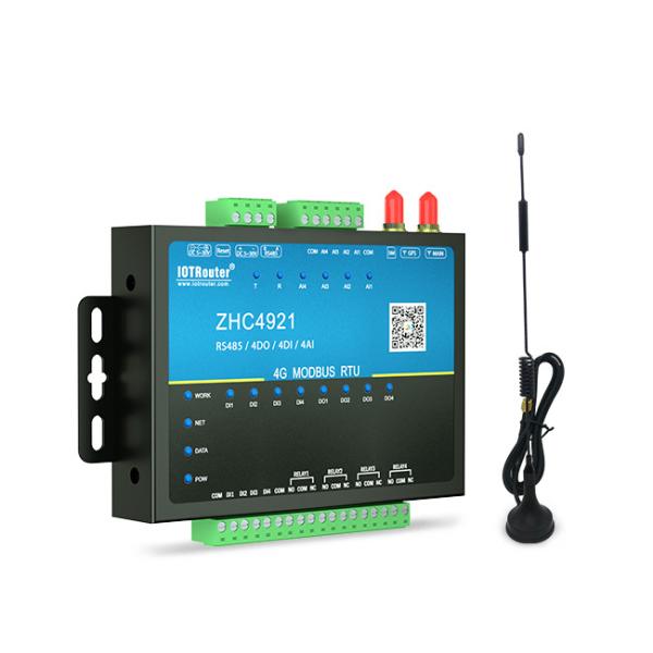  4DI 4DO 4AI Relay Control IOT Cellular Modem For Iot Automation Manufactures