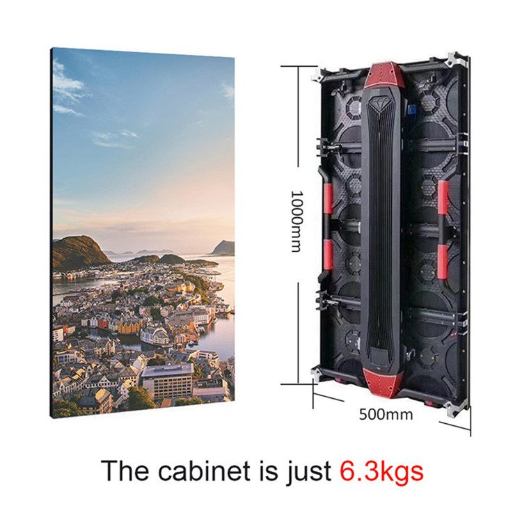 Excellent Visual Effect P4.81 Rental LED Video Wall