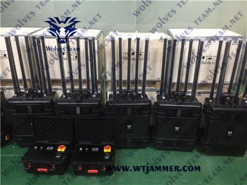 Quality Manpack RF Signal Intelligent Wide Frequency Uav Drone Jammers with powerful for sale