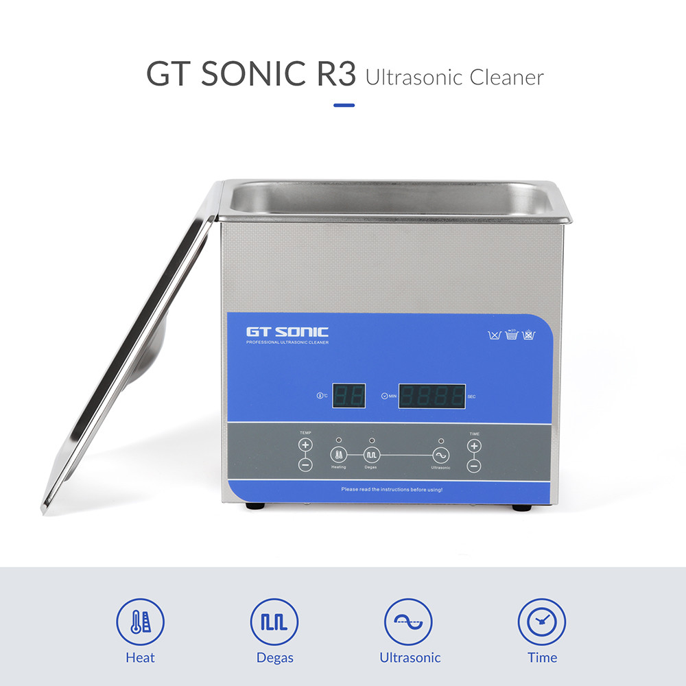 Digital Qualified Ultrasonic Cleaning Machine 3L Tank Capacity