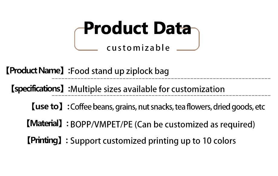 Premium Dessert Packaging Bags Food Grade Leakproof Composite Plastic Pouches With Custom Sizes & Printing FDA SGS Certified Bulk Supply