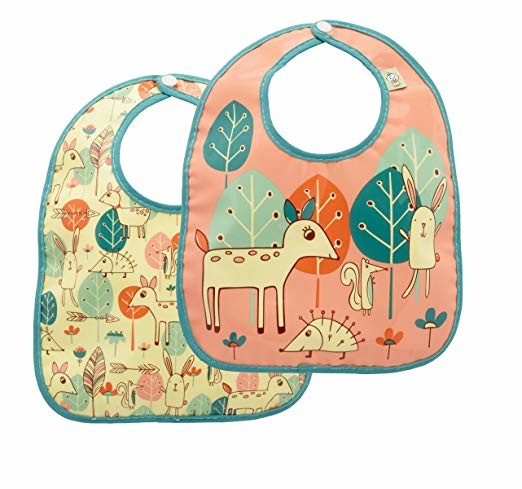 3-9 Months Infant Baby Apron Bib Stain And Odor Resistant Washable