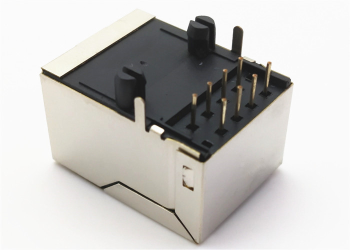 7499210124A RJ45 Modular Jack 6 FILES 10 / 100BASE-T POE Tab UP