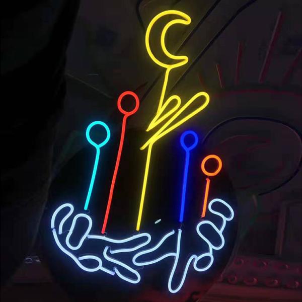 LED pixel flex 24v rgb led neon flex Logo LED Neon Sign for Christmas outdoor