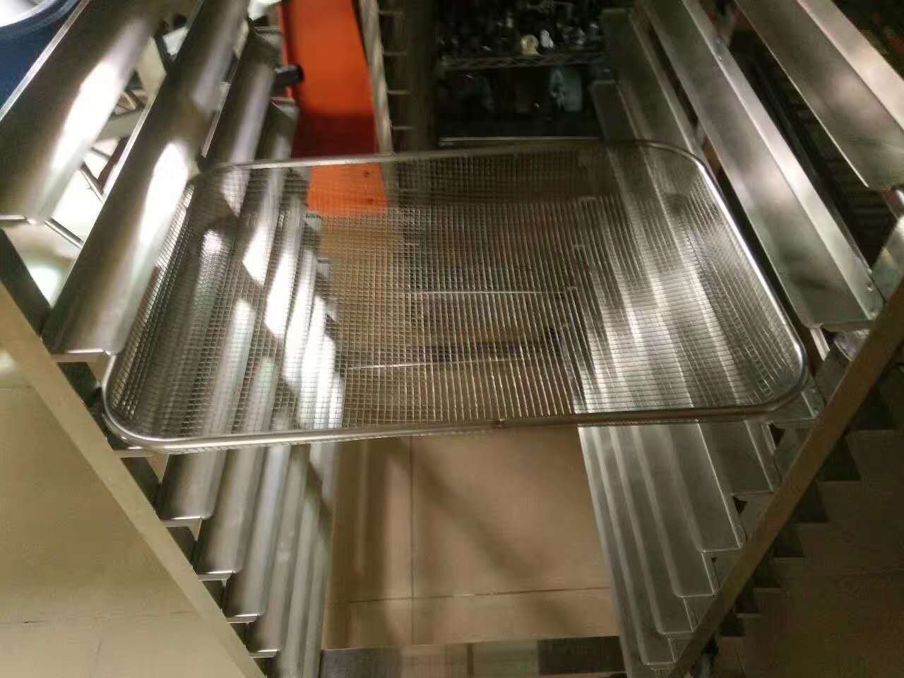 RK Bakeware China Foodservice NSF 15 Tiers MIWI Oven Stainless Steel Baking Tray Trolley