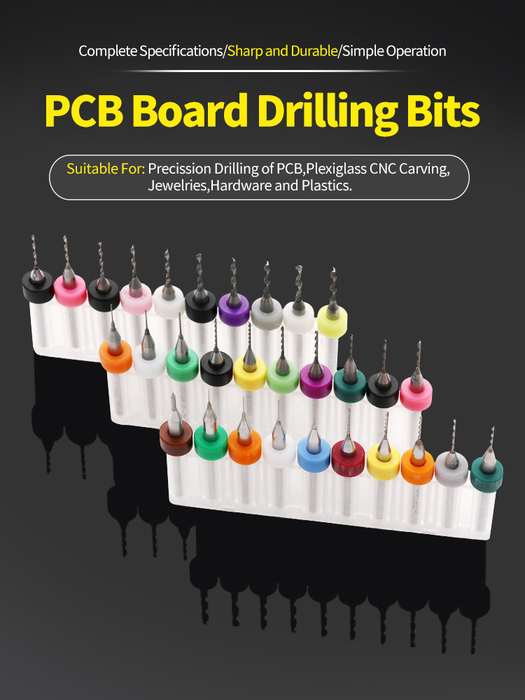 PCB FPC Tungsten Circuit Board Drill Bits 0.15mm 0.25mm 0.30mm​
