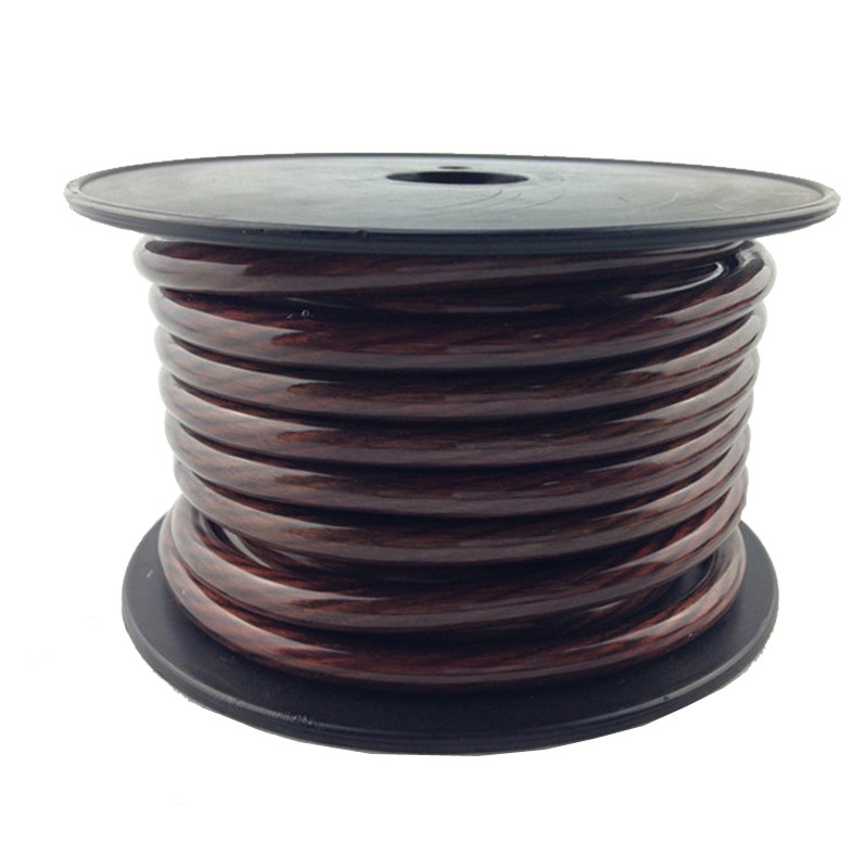 Flexible PVC Jacket Power Cable Super Flexible Any Color 1/0 AWG for Car Audio Battery