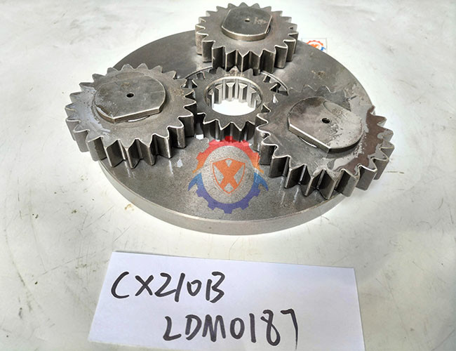 SH200 CX210B Excavator Gear Parts Carrier Assy 3rd With Sungear