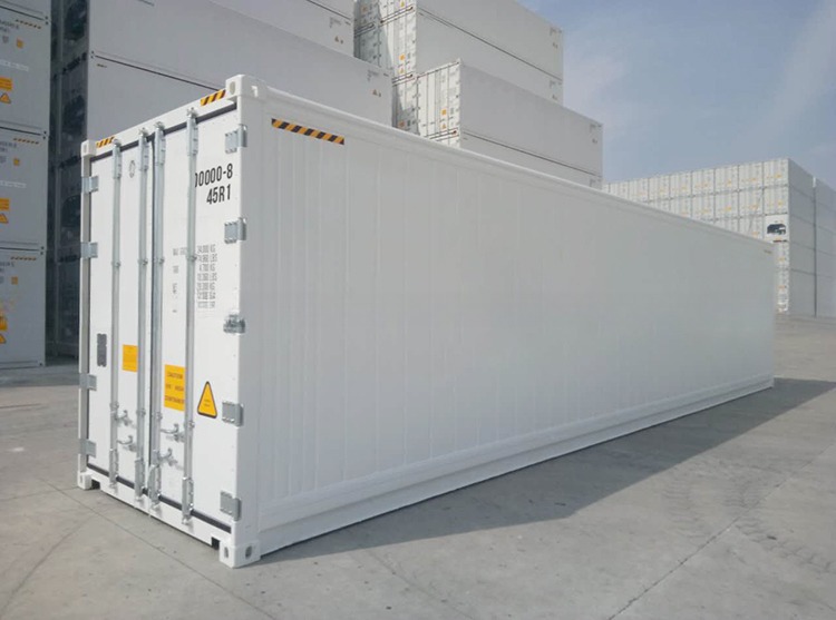 Second Hand 40ft Carrier Refrigerator Containers Used 40 Feet Reefer Containers with T Shape Floor