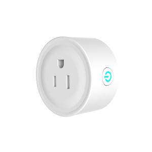 Flame Resistant Wifi Smart Plug Socket , App Controlled Socket For US Google