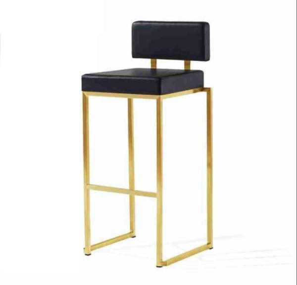 Hot Selling High Foot Chair Stainless Steel Bar Stool Counter Chair For Party