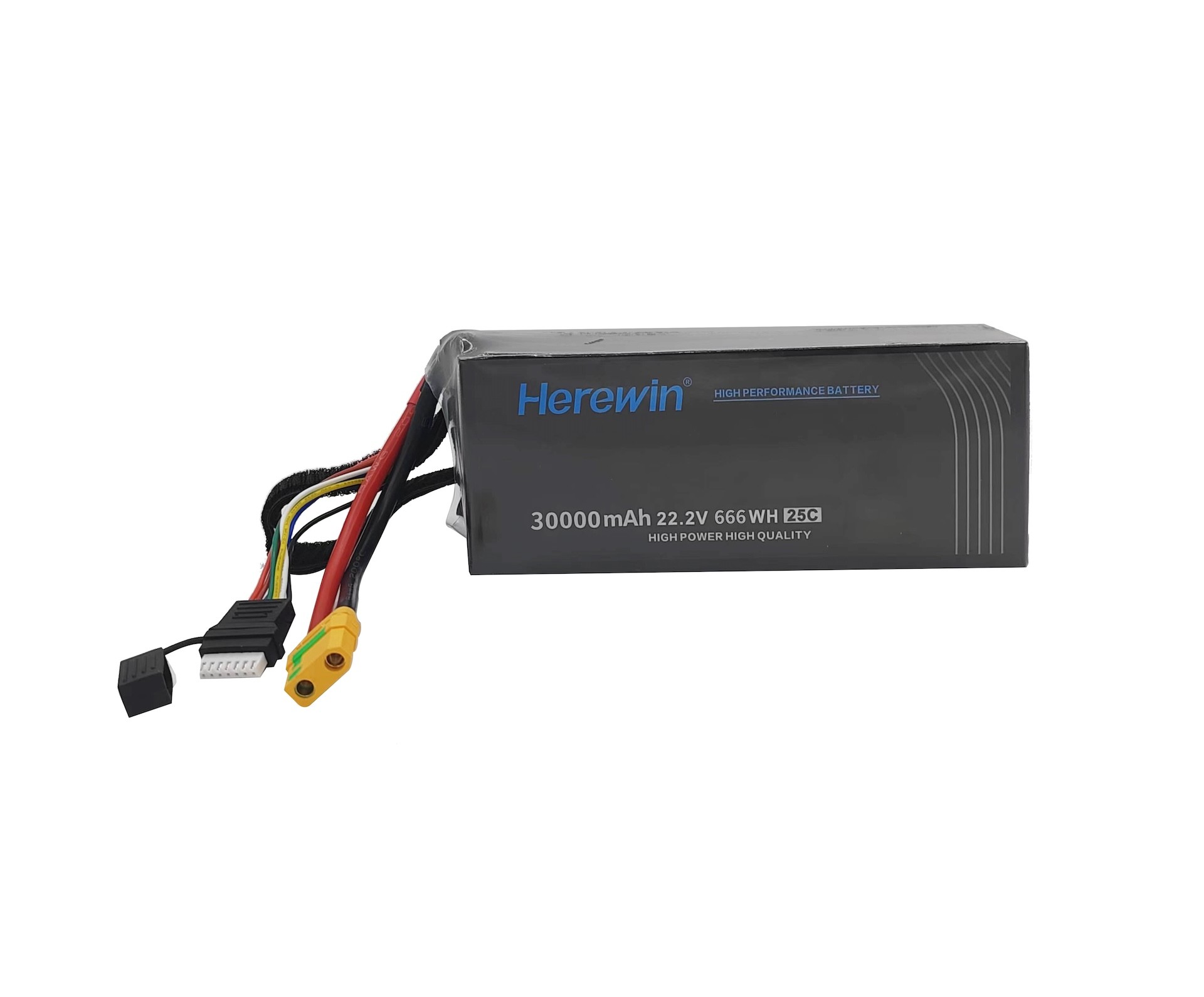 Herewin Battery 30000mAh UAV LiPo Pouch Cell Battery Pack 6S1P 22.2V