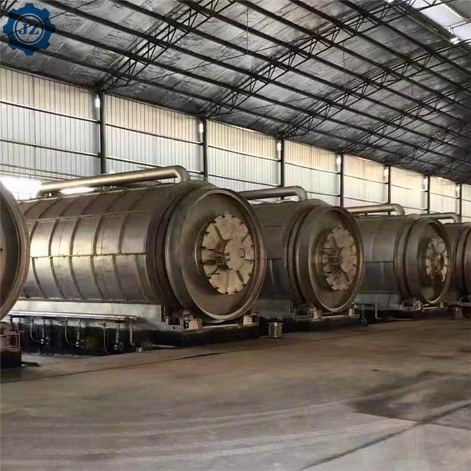 China Manufacturer Waste Plastic/Rubber/Tyre To Fuel Oil Pyrolysis Plant