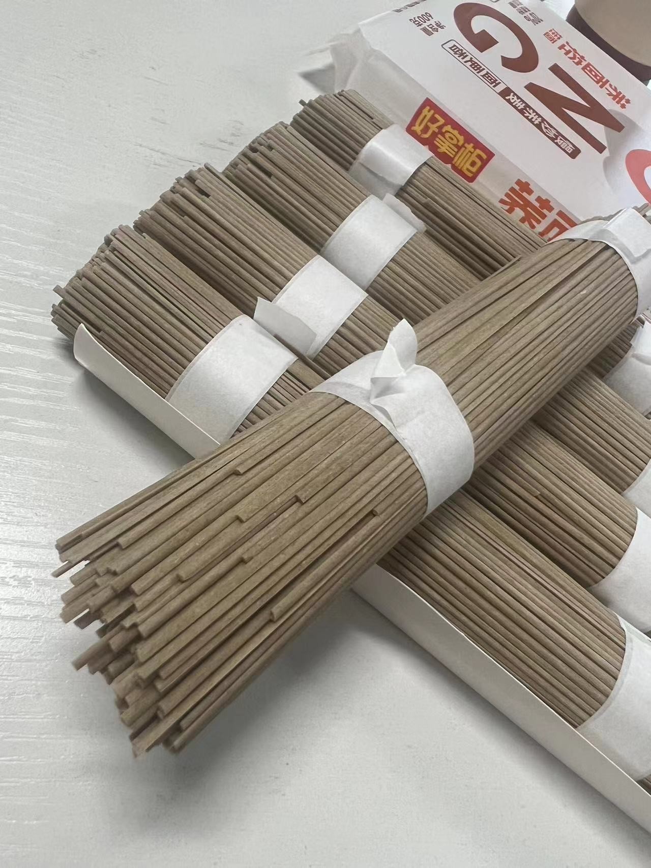 600g Buckwheat Soba Noodles 20% Buckwheat Flour Long Shelf Life for Japanese Cuisine