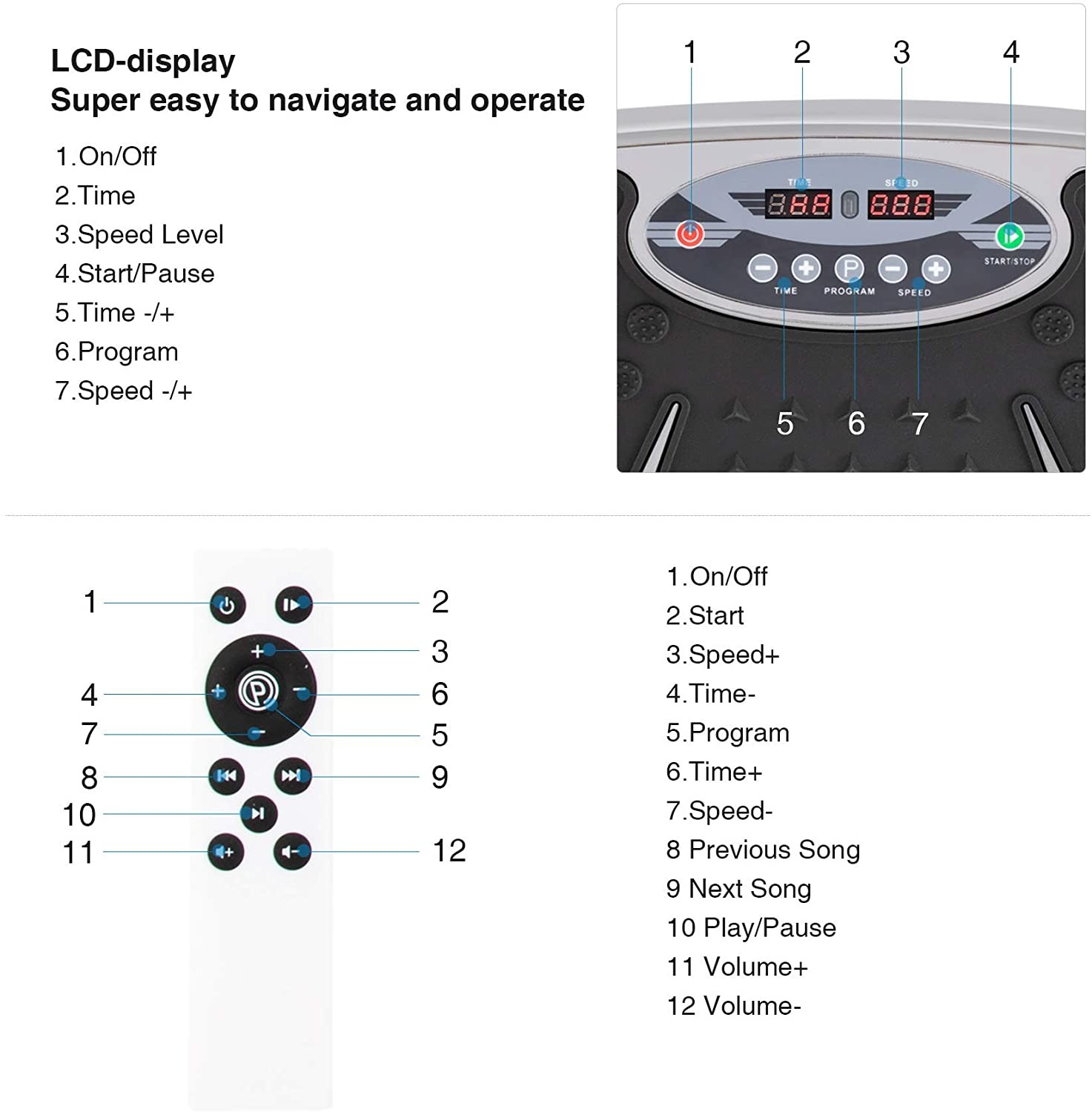 ODM Body Reshaping Fitness Vibration Plates