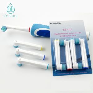 High-end Quality Toothbrush Heads for Home and Travel Use with Medium Bristle