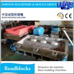 Large Drums Roadblock Extrusion Blow Moulding Machine