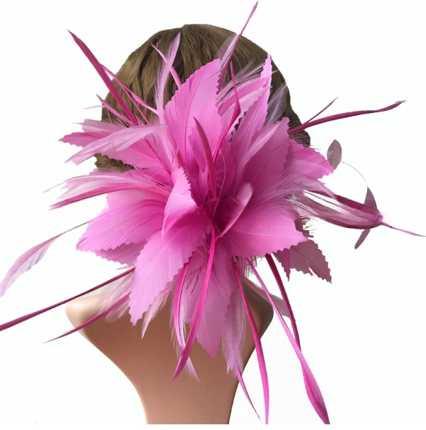 15*15 cm Goose Feather Flower Mount Wire Accessory for Professional Presentation