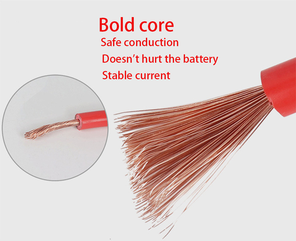 3m Electric Vehicle Cable Copper Clad 2000A Battery Wire For Car