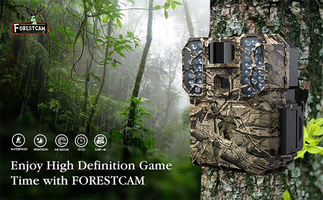 32mp 4K Full High Definication 2 Inches Screen Time Lapse Trail Camera