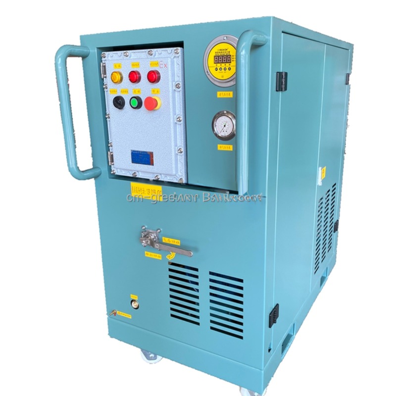 High Pressure Refrigerant Recovery Recharge Machine Chiller Recovery Unit 2HP R23 Reefer Recovery Pump