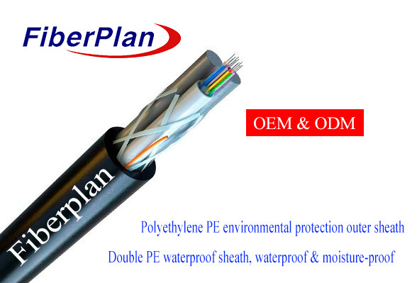 2 FRP Strengthen 2 4 6 8 12 Core Fiber Cable ASU