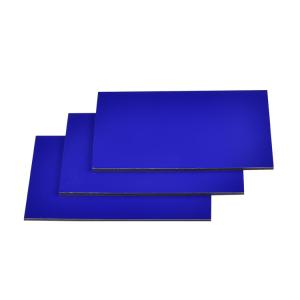China High Impact Resistance Nano Aluminum Composite Panel With PE PVDF Coating Good Sound Insulation on sale