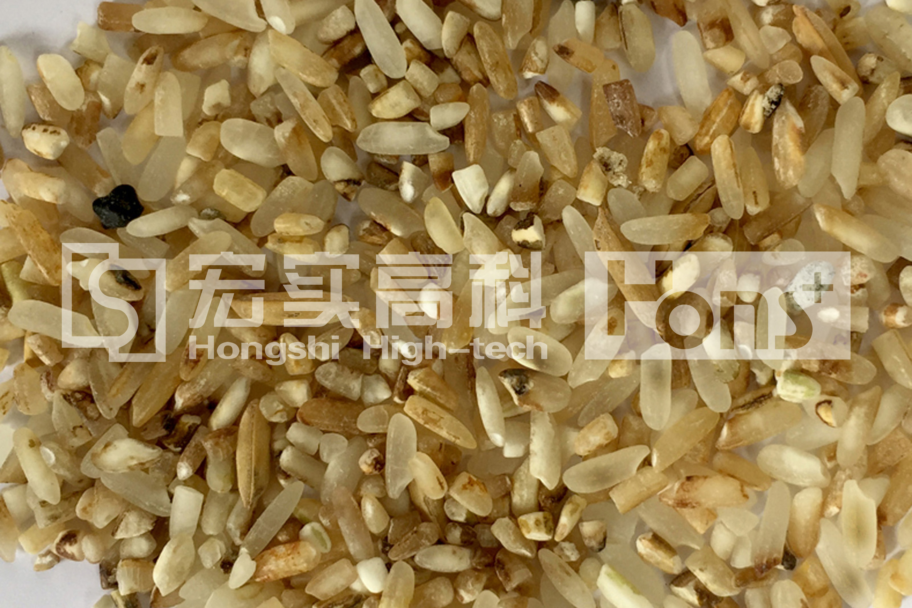 8 Chutes Rice Grain CCD Color Sorting Machine ISO CE