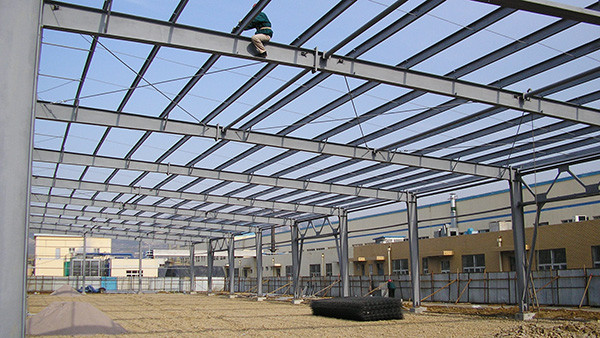 Prefabricated Industrial Warehouse Building Metal Factory Steel Structures Building
