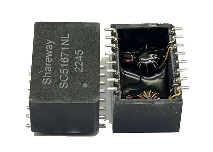 7490140111 Surface Mount 1 Port Ethernet Magnetic Transformers For Routers