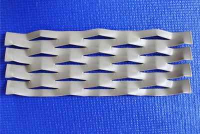 expanded metal facade mesh 