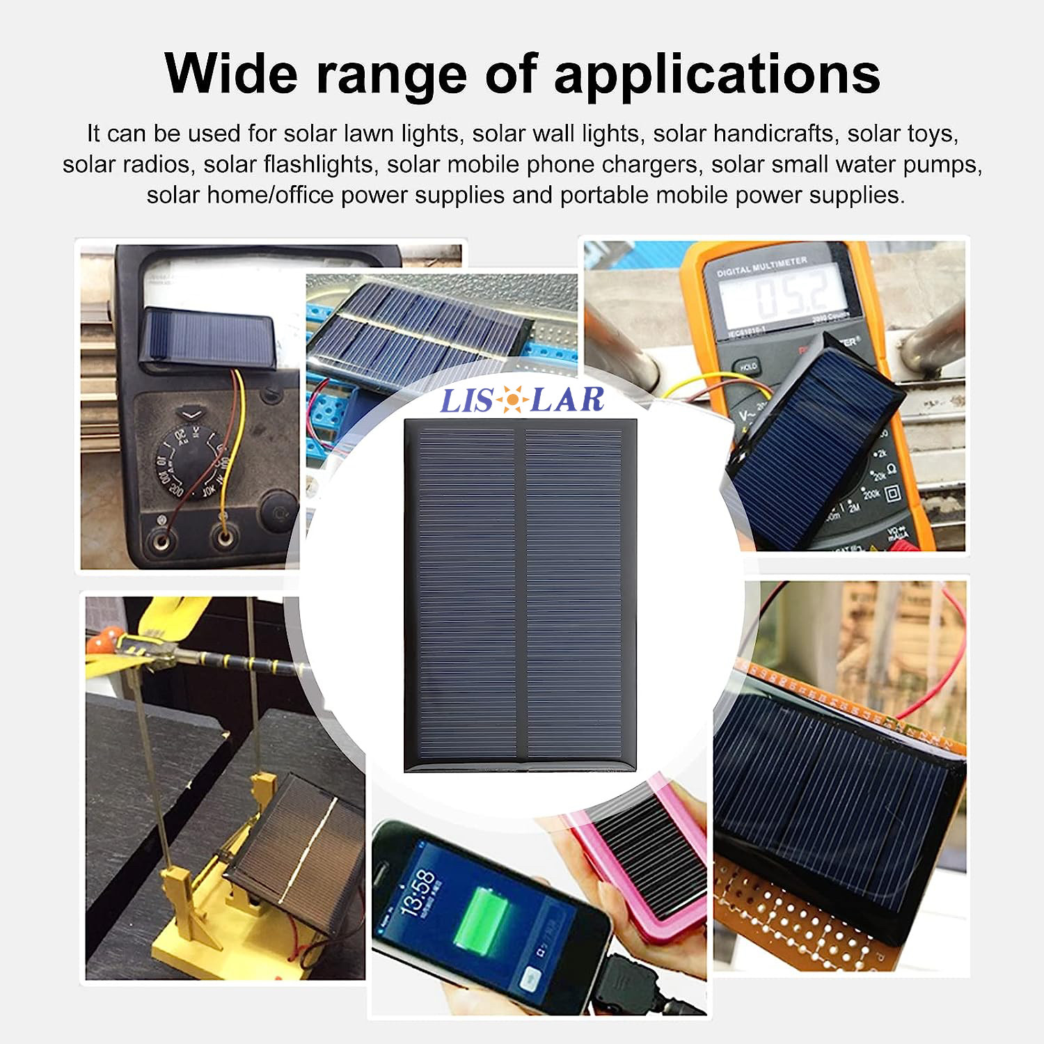 5V 200mA Portable Micro Flexible Solar Panels For Endless Green Power