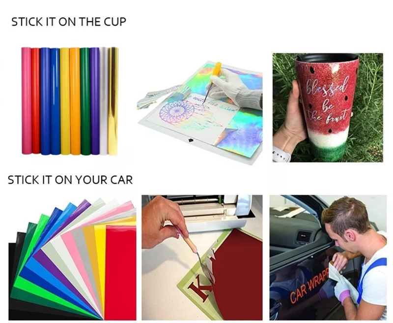 1.22Mx50M Self Adhesive Decorative Vinyl Translucent Vinyl Film For Glass