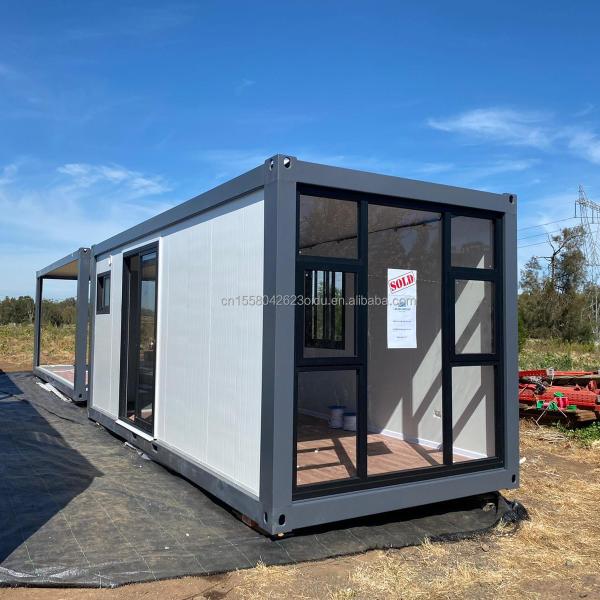 40ft Shipping Container Transformation for a Convenient Family Home Bedroom