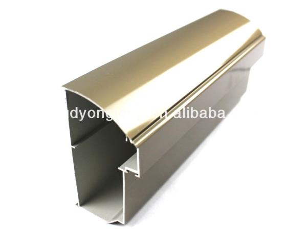 Electrophoresis Coating Industrial Aluminium Profile , Customize Cylinder