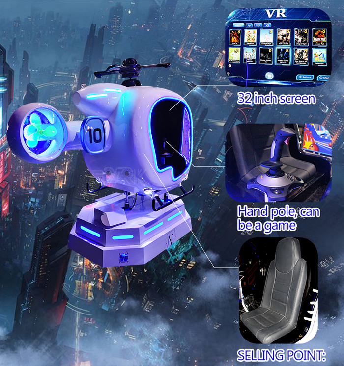 360 Degree Free Vision 9d Vr Flight Simulator For Kids