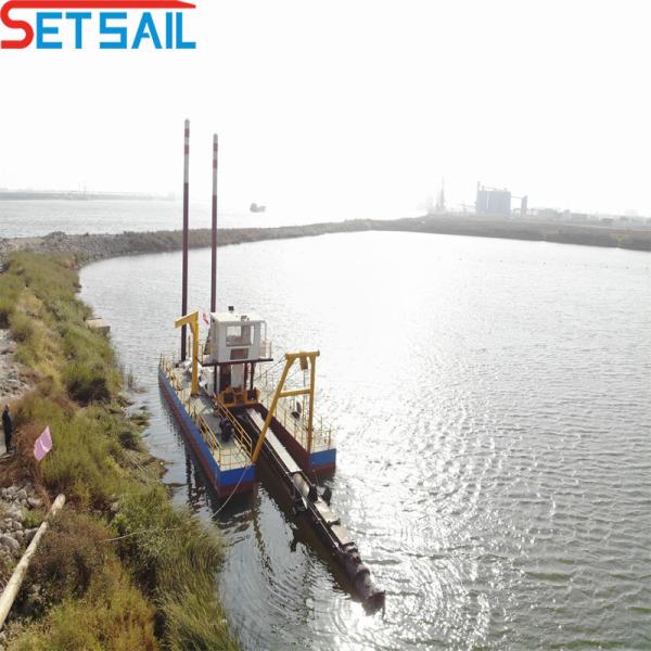 450m3 Water Flow 6 Inch Cutter Suction Dredger with Durable Hull and Diesel