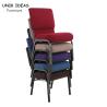 Buy cheap Church Wedding Steel Banquet Chair Stackable Burgundy Banquet Chairs from wholesalers