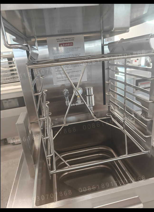 8HD Gas 220V 55L 5 Fry Tray High Productivity Broaster Chicken Pressure Fryer