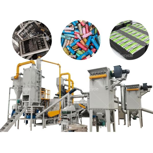 14700 kg Weight Environmental Protection Machinery Lithium Battery Recycling