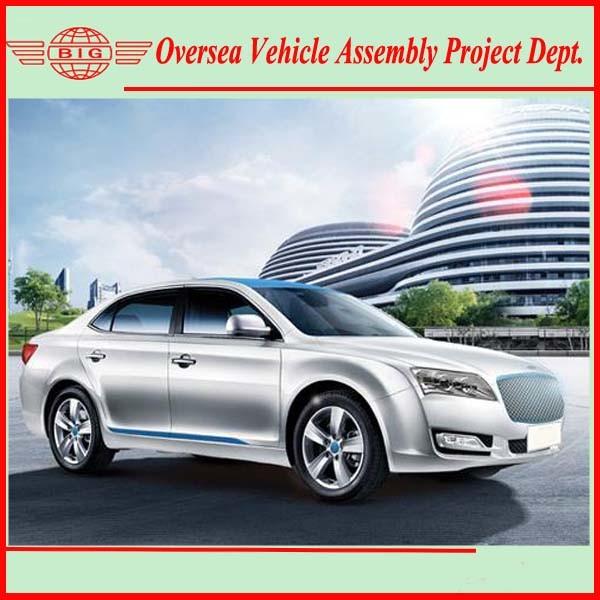 High Speed Electric City Car Assembly Line , Electric Powered Cars Factory