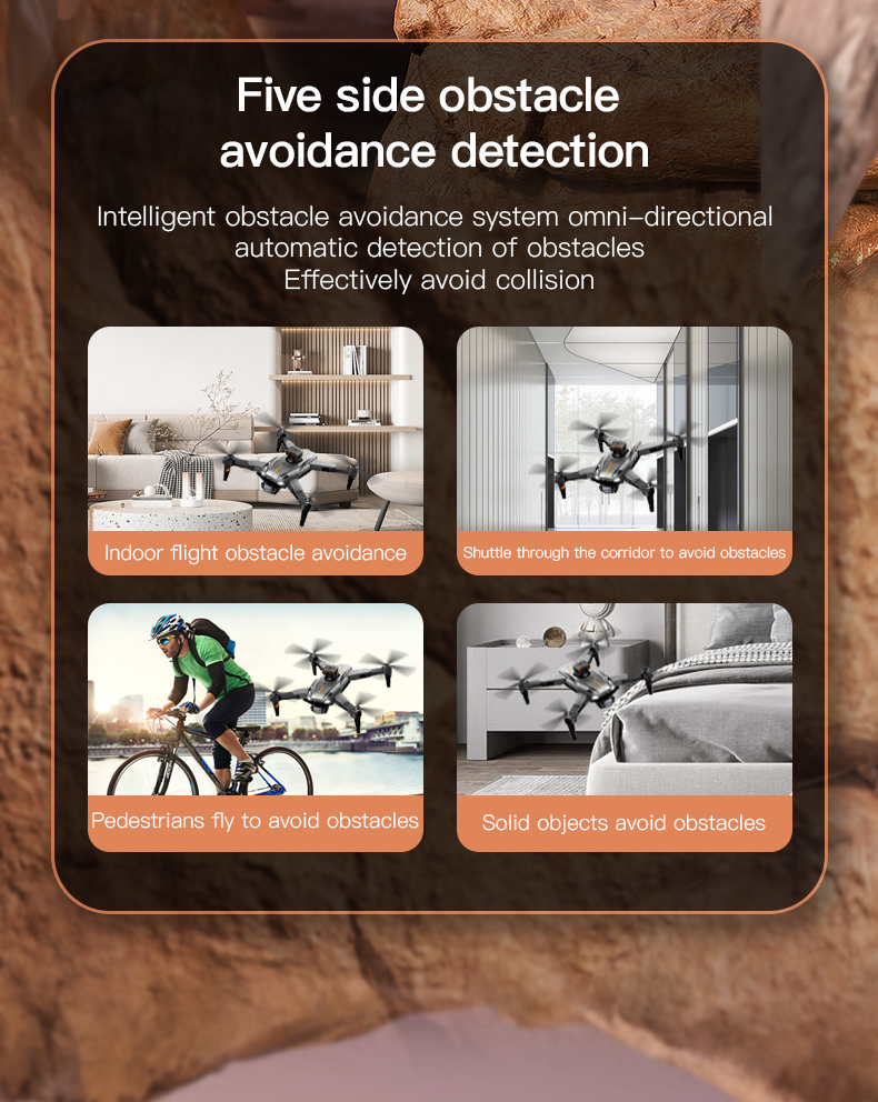 Professional P11max Wifi Drone 10-20min Maximum Flight Time Dual 8k HD Camera Obstacle Avoidance 60 Minutes Charging Time