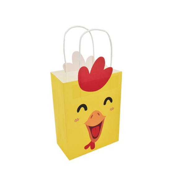 Glossy Luxury Shopping Paper Bag Boutique Packaging 190gsm Anti Scratch For