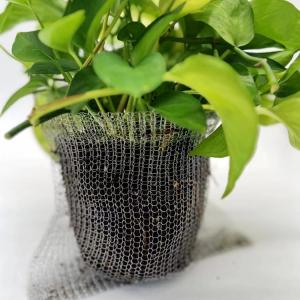  40mm-1400mm Width Gopher Wire Baskets Compressed Knitted Technique Manufactures