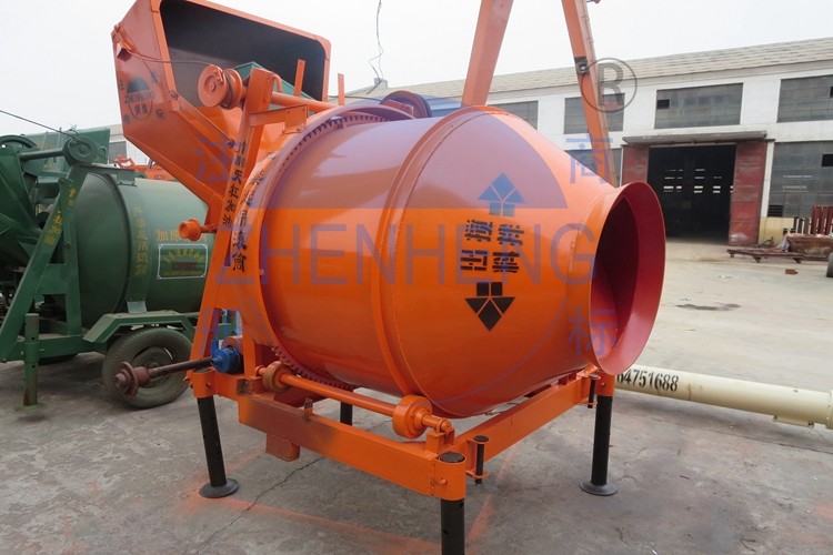 35 - 45 Seconds Electric JZC300 Concrete Mixer High Performance Customer Color