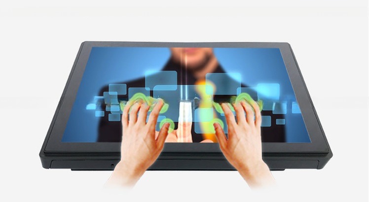Embedded 21.5 22 Inch Open Frame Industrial TFT LCD Monitor With VGA HDMI DVI Input Ports
