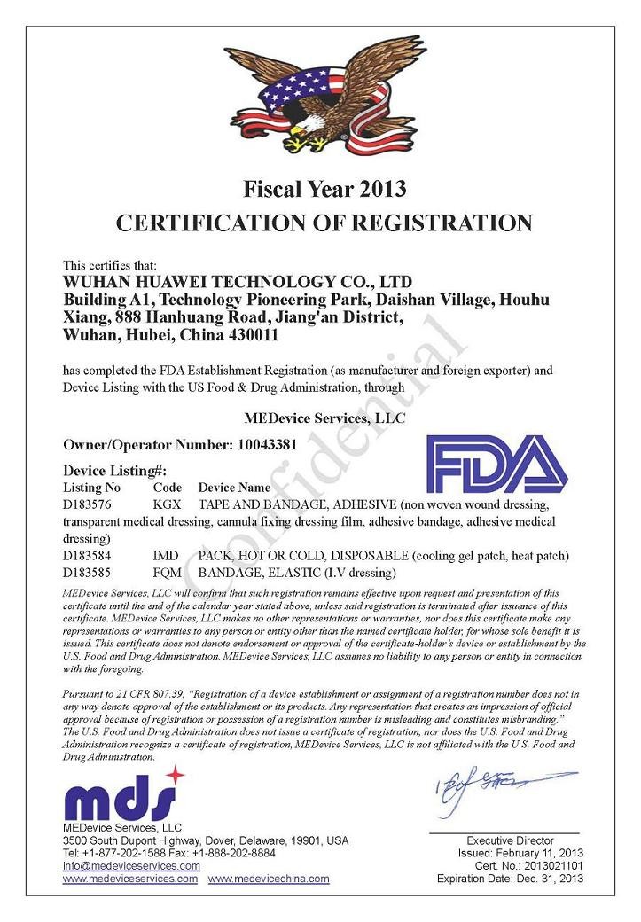 5*10 cm Advanced Hydrocolloid wound dressing with thin border