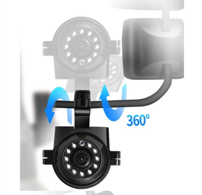 Waterproof IP68 HD Car Side Camera 1080P Truck Bus Surveillance Camera